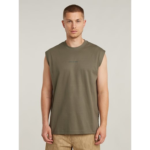 G-Star Koszulka w kolorze khaki ze sklepu Limango Polska w kategorii T-shirty męskie - zdjęcie 186335365