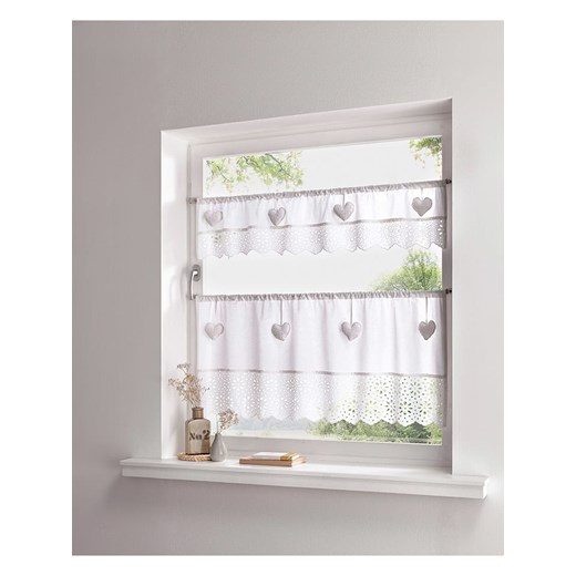 heine home Zazdrostka w kolorze białym Heine Home 50x120 cm Limango Polska okazja