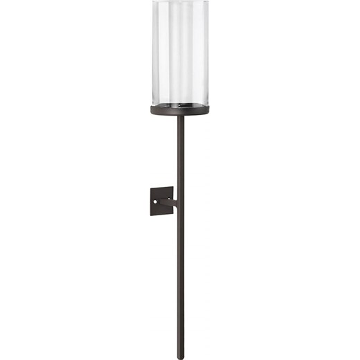 heine home Świecznik ścienny w kolorze czarnym - 10,5 x 64 x 11,5 cm ze sklepu Limango Polska w kategorii Świeczniki - zdjęcie 186335867