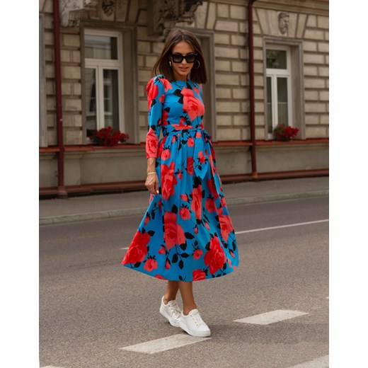 FORSETI Sukienka Matylda Niebieska S10020 S10020, Rozmiar: S - id: 6967-31534 - marki forseti.net.pl - 186336517 FORSETI Sukienka Matylda Niebieska S10020 S10020, Rozmiar: S ze sklepu forseti.net.pl w kategorii Sukienki - zdjęcie 186336517