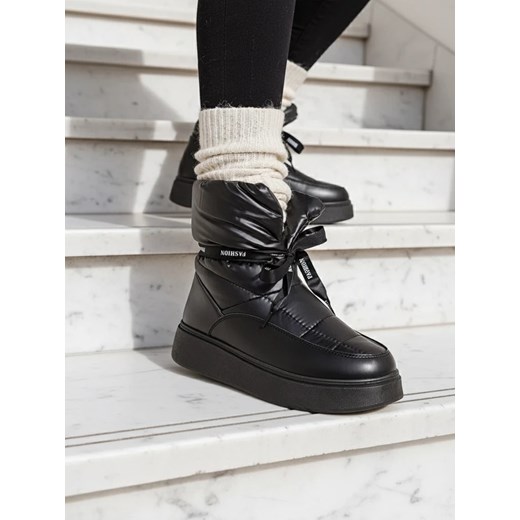 Royalfashion Śniegowce damskie Alinnia ze sklepu royalfashion.pl w kategorii Śniegowce damskie - zdjęcie 186337198