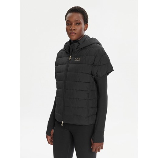 EA7 Emporio Armani Bezrękawnik 7W000090 AF12476 UC001 Czarny Relaxed Fit ze sklepu MODIVO w kategorii Kamizelki damskie - zdjęcie 186338677