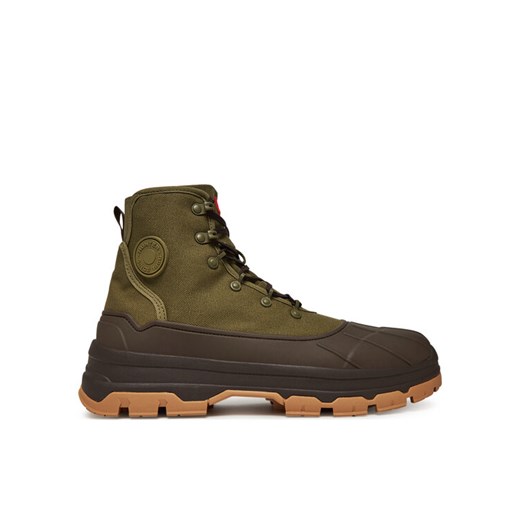 Hunter Trapery HFRM0053251 Zielony ze sklepu MODIVO w kategorii Buty zimowe męskie - zdjęcie 186338759