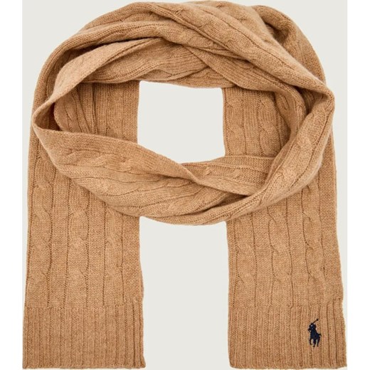 POLO RALPH LAUREN Wełniany szal | z dodatkiem kaszmiru ze sklepu Gomez Fashion Store w kategorii Szaliki i chusty damskie - zdjęcie 186340506