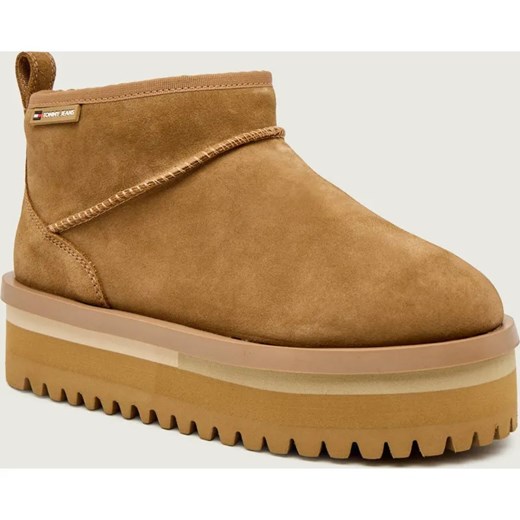Tommy Jeans Śniegowce | zamsz ze sklepu Gomez Fashion Store w kategorii Śniegowce damskie - zdjęcie 186340507