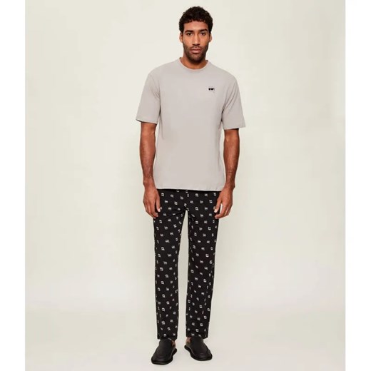 Karl Lagerfeld Piżama Ikon | Regular Fit ze sklepu Gomez Fashion Store w kategorii Piżamy męskie - zdjęcie 186340535