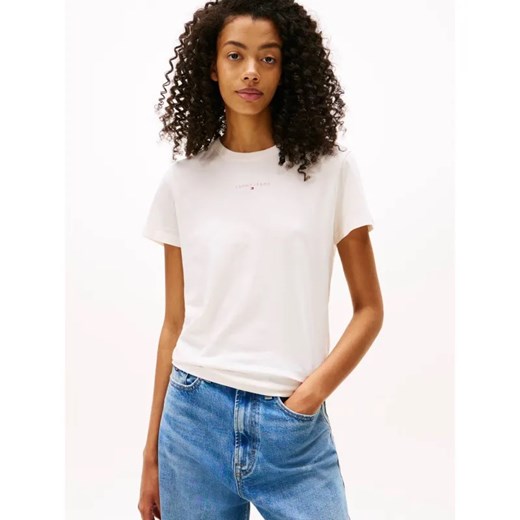 Tommy Jeans T-shirt | Regular Fit ze sklepu Gomez Fashion Store w kategorii Bluzki damskie - zdjęcie 186340545