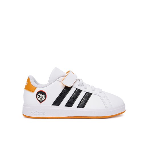 Sneakersy adidas Disney Coco Grand Court JR5623 Biały ze sklepu eobuwie.pl w kategorii Buty sportowe dziecięce - zdjęcie 186341597