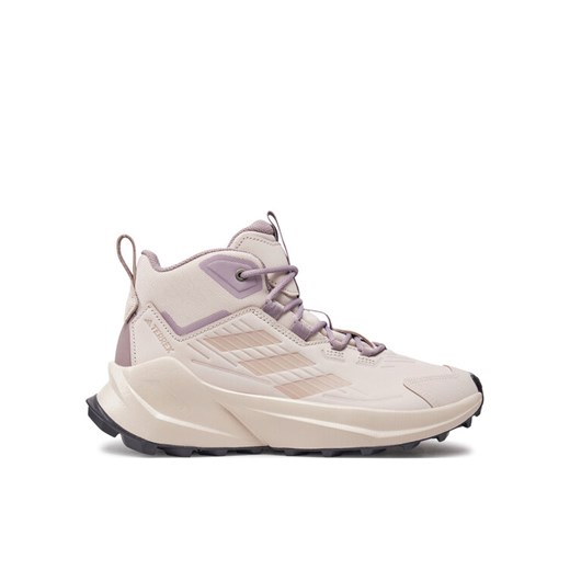 Trekkingi adidas Terrex Trailmaker 2.0 Mid Leather Hiking ID0891 Różowy ze sklepu eobuwie.pl w kategorii Buty trekkingowe damskie - zdjęcie 186341647