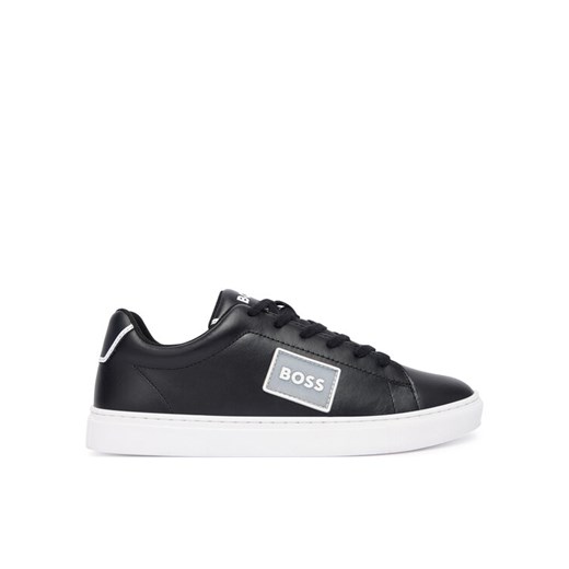 Sneakersy BOSS J52554 S Czarny ze sklepu eobuwie.pl w kategorii Buty sportowe dziecięce - zdjęcie 186341655