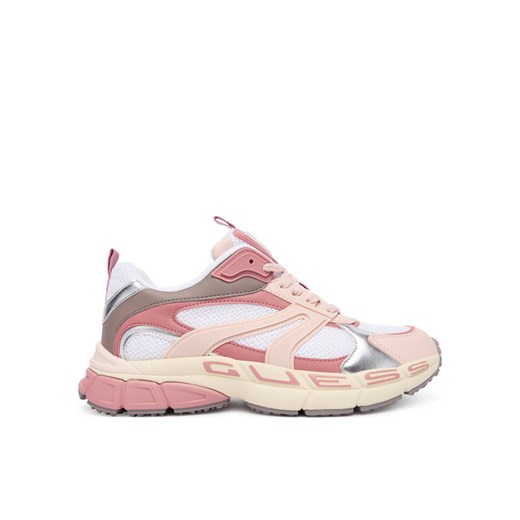 Sneakersy Guess FLFBVL ELE12 Różowy ze sklepu eobuwie.pl w kategorii Buty sportowe damskie - zdjęcie 186341666
