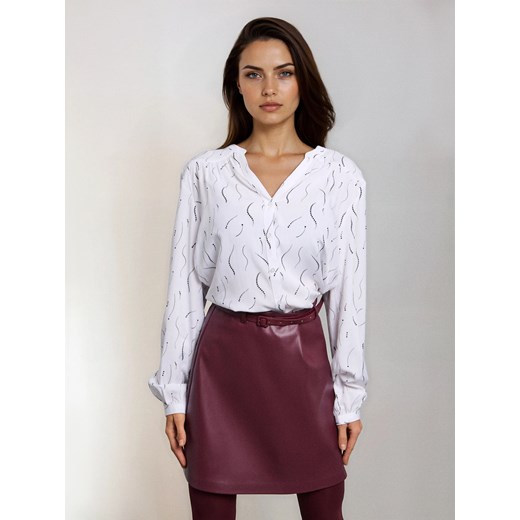 Sinsay - Koszula z marszczeniami - wielobarwny Sinsay XS Sinsay