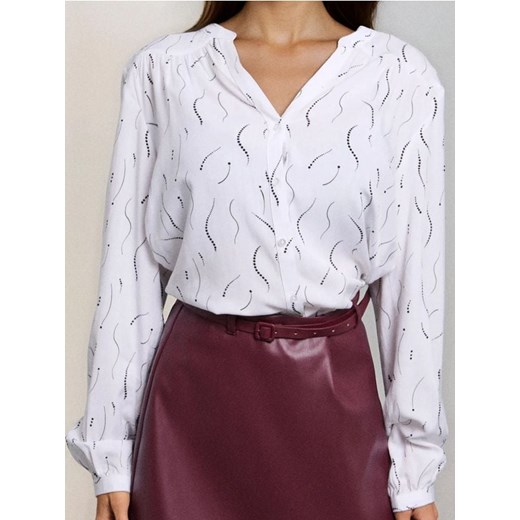 Sinsay - Koszula z marszczeniami - wielobarwny ze sklepu Sinsay w kategorii Koszule damskie - zdjęcie 186342995