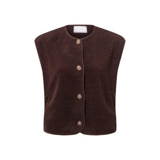 Neo Noir Kamizelka damska - Mariko Teddy Kobiety czekoladowy jednolity Neo Noir 42 vangraaf