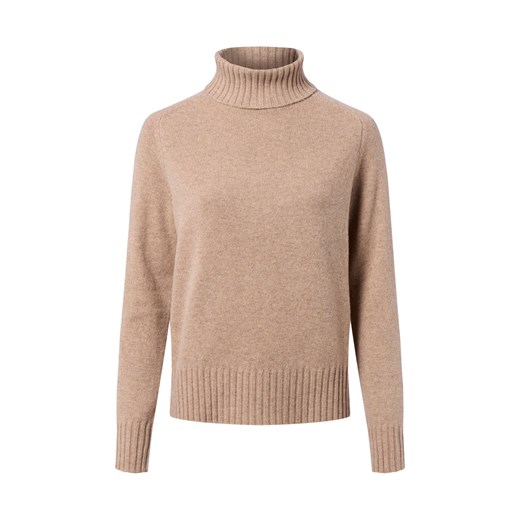 Fynch-Hatton Wełniany sweter damski Kobiety Wełna beżowy marmurkowy - id: 786529-0002-09970 - marki Fynch Hatton - 186343369 Fynch-Hatton Wełniany sweter damski Kobiety Wełna beżowy marmurkowy ze sklepu vangraaf w kategorii Swetry damskie - zdjęcie 186343369