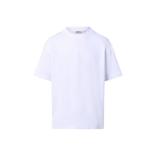 ellesse Koszulka męska - Susio Mężczyźni Bawełna biały jednolity ze sklepu vangraaf w kategorii T-shirty męskie - zdjęcie 186343375