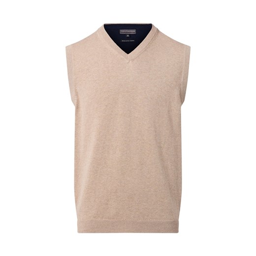 Finshley & Harding Sweter z zawartością kaszmiru Mężczyźni Bawełna kitt marmurkowy - id: 800854-0004-09970 - marki Finshley & Harding - 186343379 Finshley & Harding Sweter z zawartością kaszmiru Mężczyźni Bawełna kitt marmurkowy ze sklepu vangraaf w kategorii Kamizelki męskie - zdjęcie 186343379