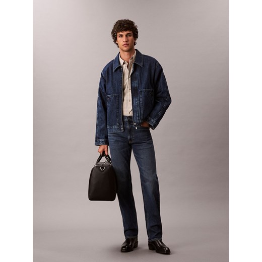 Calvin Klein Jeans Dżinsy Mężczyźni Bawełna denim jednolity ze sklepu vangraaf w kategorii Swetry męskie - zdjęcie 186343385