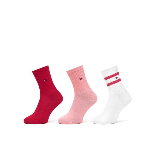 Tommy Hilfiger Skarpety długie 701236330 Różowy ze sklepu MODIVO w kategorii Skarpetki dziecięce - zdjęcie 186345045