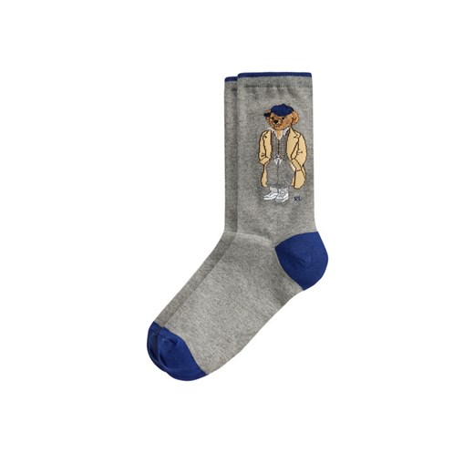 Polo Ralph Lauren Skarpety długie 455982931001 Szary ze sklepu MODIVO w kategorii Skarpetki męskie - zdjęcie 186345086