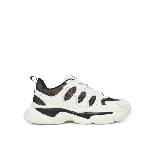 Just Cavalli Sneakersy 79QA3SA3 ZSD36 Biały ze sklepu MODIVO w kategorii Buty sportowe męskie - zdjęcie 186345107