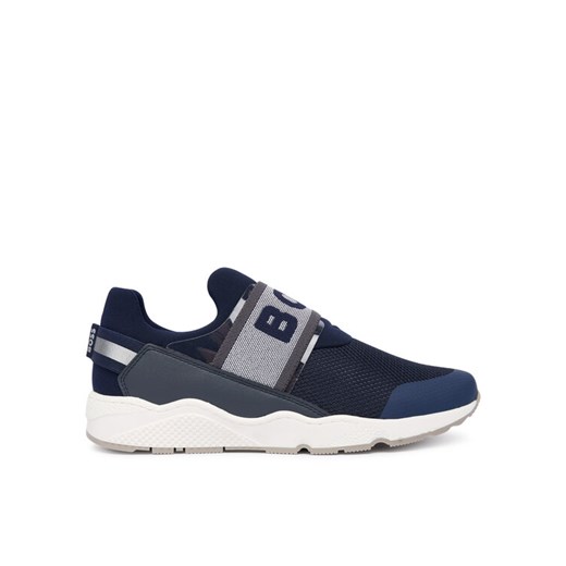 BOSS Sneakersy J52556 S Granatowy ze sklepu MODIVO w kategorii Buty sportowe dziecięce - zdjęcie 186345119