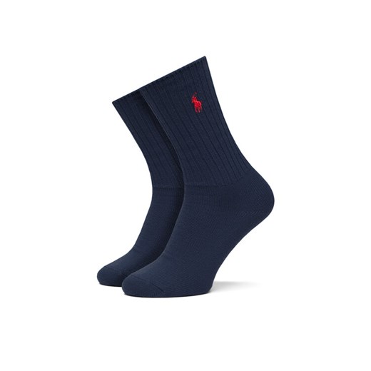 Polo Ralph Lauren Skarpety długie 455846847004 Granatowy ze sklepu MODIVO w kategorii Skarpetki męskie - zdjęcie 186345135