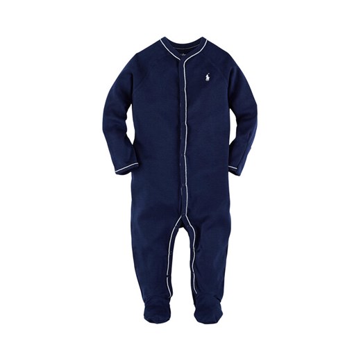 Polo Ralph Lauren Śpiochy Solid 320552445001 Granatowy ze sklepu MODIVO w kategorii Komplety niemowlęce - zdjęcie 186345227