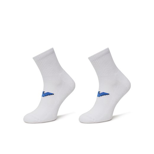 Emporio Armani Skarpety krótkie EM000540 AF12299 M0082 Biały ze sklepu MODIVO w kategorii Skarpetki męskie - zdjęcie 186345237