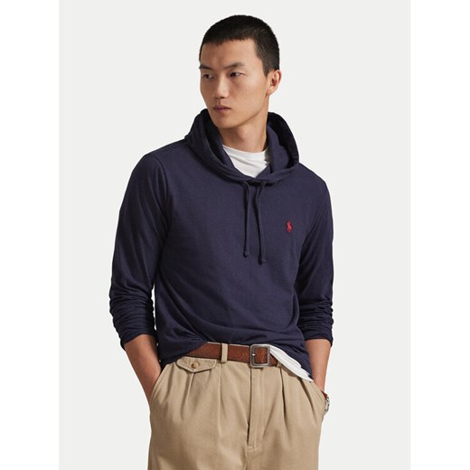 Polo Ralph Lauren Longsleeve 710847203013 Granatowy Regular Fit ze sklepu MODIVO w kategorii T-shirty męskie - zdjęcie 186345267