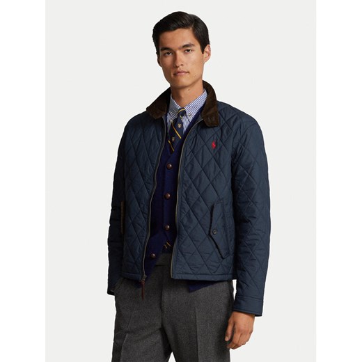 Polo Ralph Lauren Kurtka przejściowa 710911798001 Granatowy Regular Fit ze sklepu MODIVO w kategorii Kurtki męskie - zdjęcie 186345349