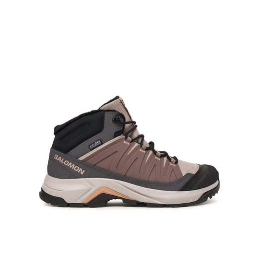 Salomon Trekkingi X-Adventure Coldrush Waterproof L47856500 Różowy ze sklepu MODIVO w kategorii Buty trekkingowe damskie - zdjęcie 186345476