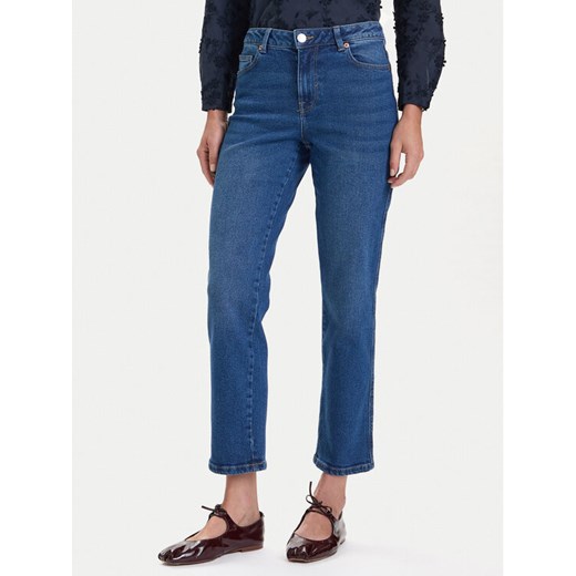 Vero Moda Jeansy Amara 10333585 Niebieski Straight Fit ze sklepu MODIVO w kategorii Jeansy damskie - zdjęcie 186345576
