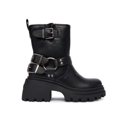 Buffalo Botki Bravr Biker Lo 1220067 Czarny ze sklepu MODIVO w kategorii Botki - zdjęcie 186345587