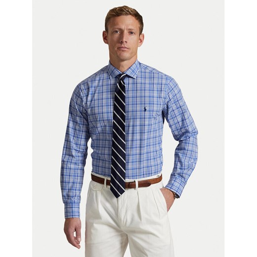 Polo Ralph Lauren Koszula 710966474001 Niebieski Classic Fit ze sklepu MODIVO w kategorii Koszule męskie - zdjęcie 186345588
