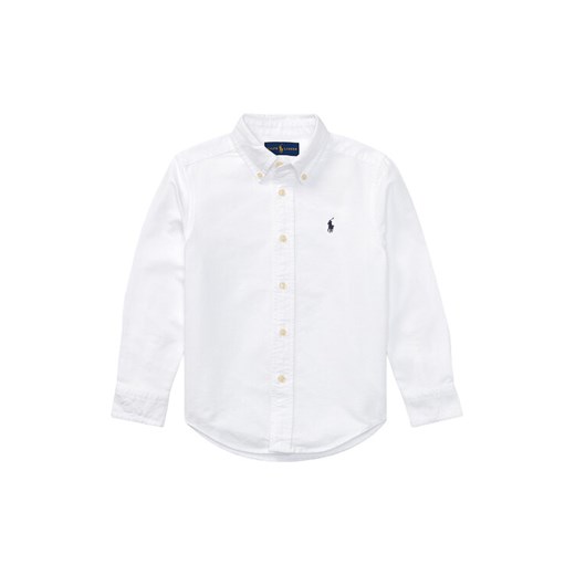 Polo Ralph Lauren Koszula 322819238001 Biały Slim Fit ze sklepu MODIVO w kategorii Koszule chłopięce - zdjęcie 186345619