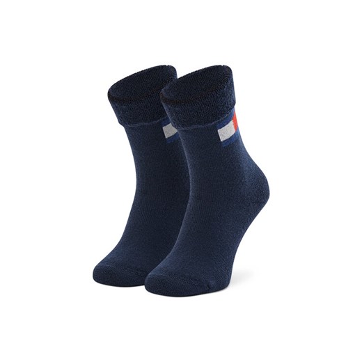 Tommy Hilfiger Skarpety długie 701220271 Granatowy ze sklepu MODIVO w kategorii Skarpetki dziecięce - zdjęcie 186345659