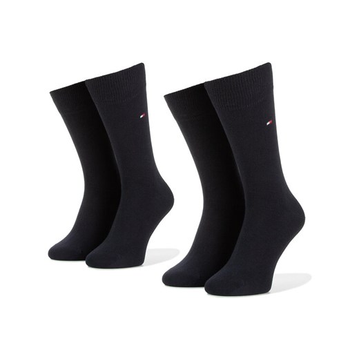 Tommy Hilfiger Skarpety długie 371111 Granatowy ze sklepu MODIVO w kategorii Skarpetki męskie - zdjęcie 186345668