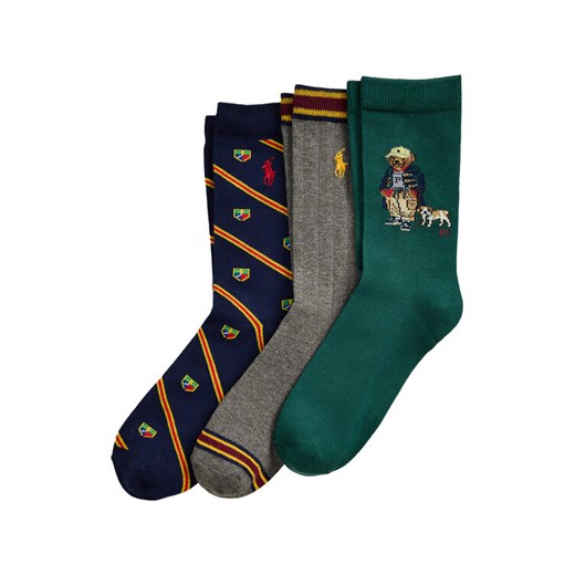 Polo Ralph Lauren Skarpety długie 444P03160001 Kolorowy ze sklepu MODIVO w kategorii Skarpetki dziecięce - zdjęcie 186345698