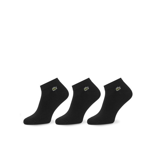Lacoste Skarpety krótkie RA2917 Czarny ze sklepu MODIVO w kategorii Skarpetki damskie - zdjęcie 186345765
