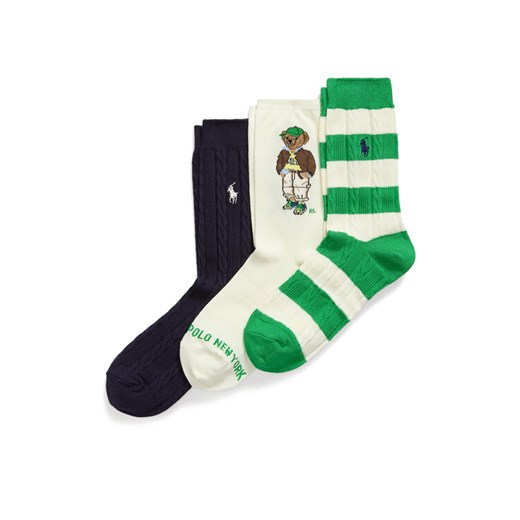 Polo Ralph Lauren Skarpety długie 455982947001 Kolorowy ze sklepu MODIVO w kategorii Skarpetki damskie - zdjęcie 186345796