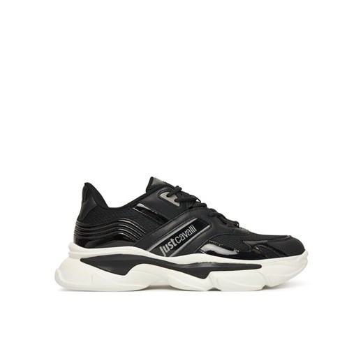 Just Cavalli Sneakersy 79QA3SA1 ZSD34 Czarny ze sklepu MODIVO w kategorii Buty sportowe męskie - zdjęcie 186345827