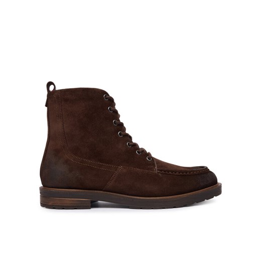 Tommy Hilfiger Trzewiki Cleated W Moc FM0FM05599 Brązowy ze sklepu MODIVO w kategorii Buty zimowe męskie - zdjęcie 186345845