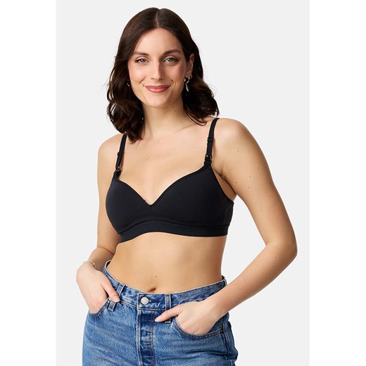 Nur Die Biustonosz w kolorze czarnym do karmienia Nur Die 90E okazyjna cena Limango Polska