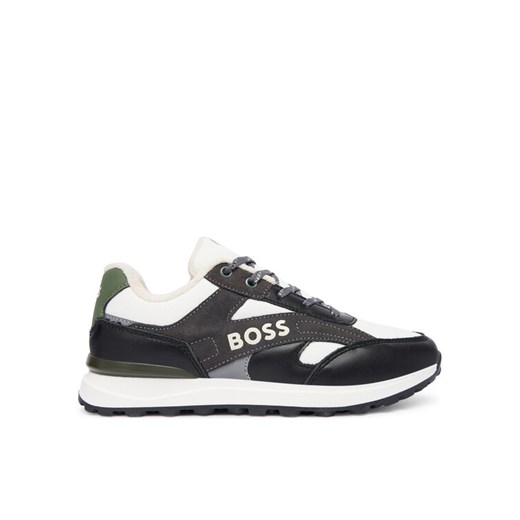 BOSS Sneakersy J52560 S Czarny ze sklepu MODIVO w kategorii Buty sportowe dziecięce - zdjęcie 186349308