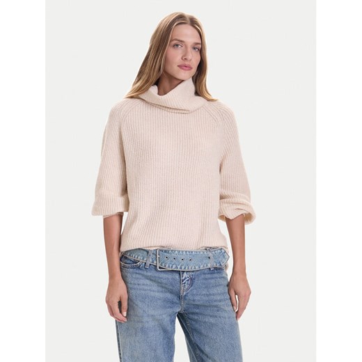 ONLY Golf Whitney 15353187 Beżowy Oversize ze sklepu MODIVO w kategorii Swetry damskie - zdjęcie 186349337
