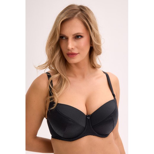 Gaia 281 Kate Biustonosz usztywniany, czarny 3 ze sklepu kontri.pl w kategorii Biustonosze - zdjęcie 186349727