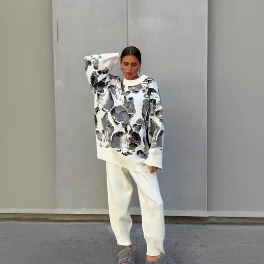 Komplet różnokolorowy odzieży domowej - Biały S ze sklepu Intimica.pl w kategorii Komplety i garnitury damskie - zdjęcie 186360237