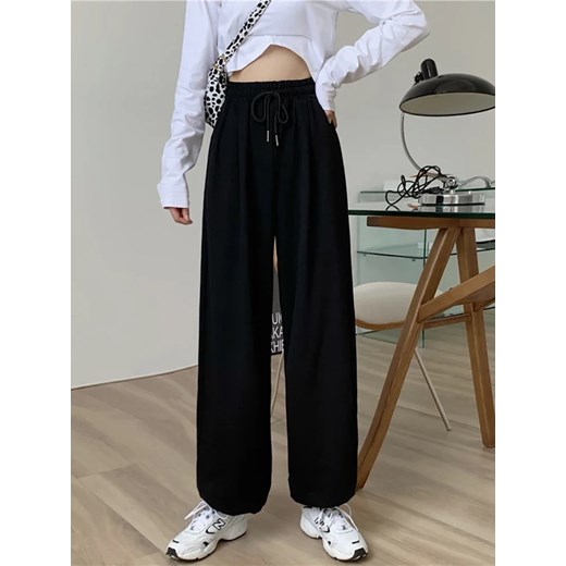 Spodnie dresowe - Czarny M ze sklepu Intimica.pl w kategorii Spodnie damskie - zdjęcie 186367946