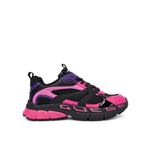 Sneakersy Guess FLFBVL ELE12 Czarny ze sklepu eobuwie.pl w kategorii Buty sportowe damskie - zdjęcie 186371657